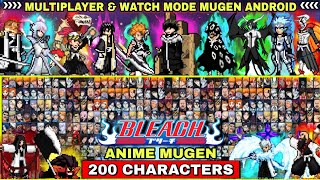 MULTIPLAYER & WATCH MODE!! BLEACH TYBW MUGEN (FULL CHARACTERS) Anime Mugen ANDROID