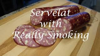 Servelat with Really Smoking