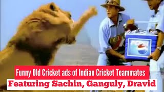 Funny Old Cricket ads of Indian Cricket Team || Sachin Tendulkar, Rahul Dravid, Ganguly