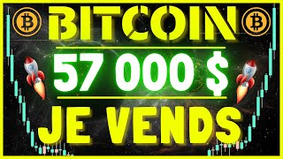 🚨BITCOIN 57 000$😱😱 Zone de Vente ou d'Achat ??