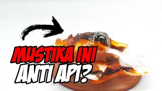 MENAKJUBKAN !!! Mustika Ini Mampu Melawan Panasnya Api