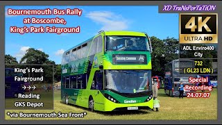 [Reading buses] Special recording for Bournemouth Bus Rally at Boscombe (Inbound)【4K】