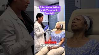 Botox consultation with Veronica in Spanish! We are the top injectable provider in New Jersey! #nj