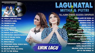 Yesus Lahir Ke Dunia (Lirik) Lagu Natal Mitha Talahatu & Putri Siagian Full Album Terbaru 2023-2024