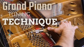 Grand Piano Tuning Technique!