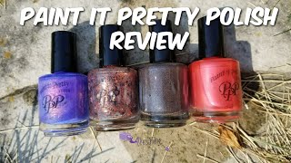 Paint it pretty polish review | Halloween Collection 2017 |