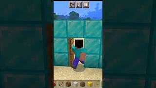 Minecraft: How to make easy Doorbell in minecraft 💯. #minecraft #shorts #minecraftbuild