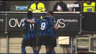 Coppa Italia 2010-2011: Inter 3-2 Genoa Eto'o's First Goal (1-0)