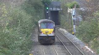 Irish Rail 201 Class Loco 206 - Light Engine - Claude Road (30/11/19)