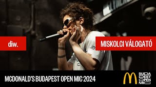 McDonald's Budapest Open Mic válogató – Miskolc // diw: Deathmetal