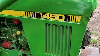 1984 John Deere 1450 w loader