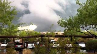 Strange Weather in Scottsdale Arizona - October 2010