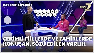 Çekimli fiillerde ve zamirlerde konuşan, sözü edilen varlık | Kelime Oyunu