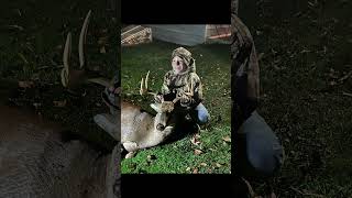 Biggest buck I ever shot 24 inch spread