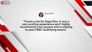 A record-breaking SUCCESS rate achieved with Edge Plus PEBC & MCCQE-1 results