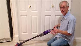 Dyson Omni-glide - Emptying the dust canister