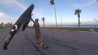 Wind Carver Skateboard for Wingboarding