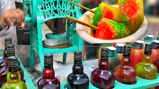 Amazing Skill Of Making ICE GOLA | Crushed Ice Lollypop | Bangladeshi Street Food