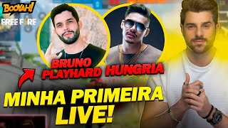 EU, BRUNO PH, LOUD E ALEATÓRIOS NOS MELHORES MOMENTOS DA MINHA PRIMEIRA LIVE NA BOOYAH!