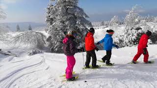 Balade en raquettes au Lac Blanc