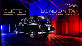 1966 London Taxi Orange Peel Removal Ceramic Coating Minneapolis Minnesota