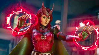 Scarlet Witch Saves The Avengers Scene