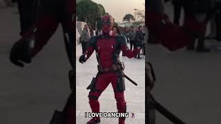 I LOVE DANCING 🕺 #trend #love #deadpool3 #wolverine #shorts #viralvideo #dccomics #perte #neiperte