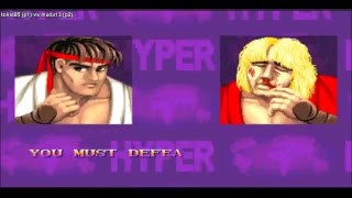 Fightcade - Hyper Street Fighter 2: tolist85 (Turkey) vs mada13 (France)