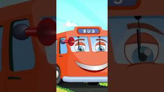 Le Ruote Dell'Autobus #shorts #cartoon #reels #animated #ytshorts #trending #viral #wheelsonthebus