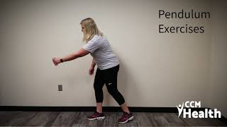 CCM Health - Pre- and Post-Surgery Shoulder Replacement Exercises