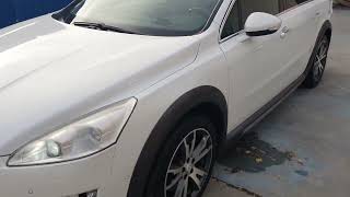 Prezentare Peugeot 508 RXH hybrid 4x4 2013 super dotat.