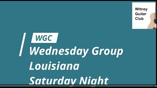 Witney Guitar Club - Louisiana Saturday Night - Wednesday group