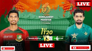 🔴Bangladesh vs Pakistan | LIVE | 1st T20i | 2021 | Cricket Live Score ball by ball commentary