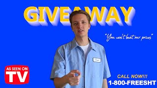 1-800-FREESHT GIVEAWAY #3