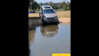 OMG Ford Endeavour in water 🌊 #shorts #endeavour #omg