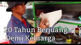 Rujak Ulek Legendaris 20 Tahun Berjualan Untuk Menghidupi Keluarga