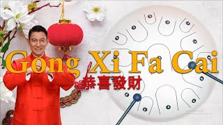 Gong Xi Fa Chai 恭喜發財 (Andy Lau 劉德華) - 15 Tone Steel Tongue drum / Tank Drum Cover with Tabs