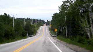 Ça descends long longtemps a Petite Rivière St-François !!!