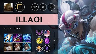 Illaoi Top vs Gragas: Triple Kill, Dominating - NA Master Patch 14.22