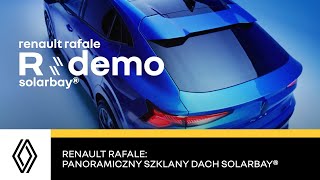 Renault Rafale: panoramiczny szklany dach solarbay® | R:Demo