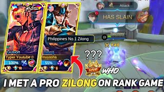 I MET A PRO ZILONG ON RANK GAME| WHO WILL BE THE MVP?| FAST AND WISE COMBO| SAZUKE PLAYZ| MLBB