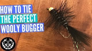 How To Tie The PERFECT Wooly Bugger - Classic Kiwi Flies