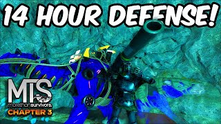 14 HOUR DEFENSE FROM GOOFY HERO?! | ARK MTS Chapter 3 Season 3 FINALE! #arkmts #mts #smalltribes