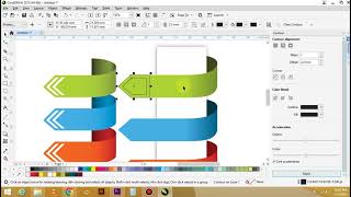 Create a Simple Design In Coreldraw | CorelDrawFever Studio