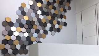 3D WALL DUVAR PANELİ BANKO ARKASI UYGULAMA