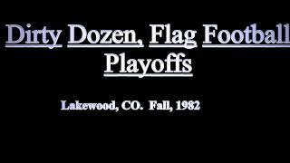 Dirty Dozen Football Playoffs 1982