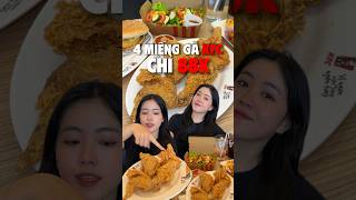 4 MIẾNG GÀ Ở KFC CHỈ 88K (27-28-29/2) #vimaay #shortvideo #shortvideo