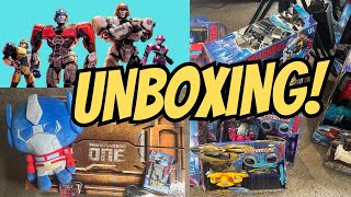 Unboxing Hasbro's Transformers One Mega Case of Figures