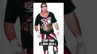 🩸TERRY FUNK The Hardcore Legend 🪦RIP 1944-2023🪦🩸#ecw #prowrestling