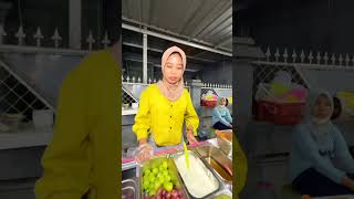 viral buah siram coklat